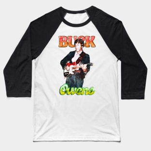 Buck Owens Bootleg Baseball T-Shirt